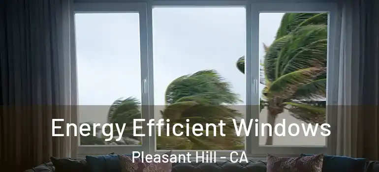  Energy Efficient Windows Pleasant Hill - CA