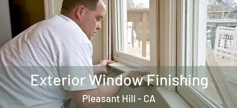  Exterior Window Finishing Pleasant Hill - CA