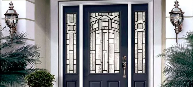 Stained Glass Door Panels in Pleasant Hill, CA