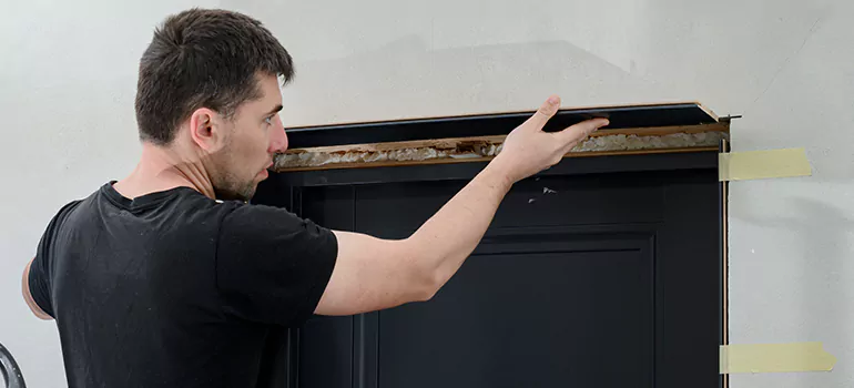 Wood Door Hole Repair in Pleasant Hill, CA