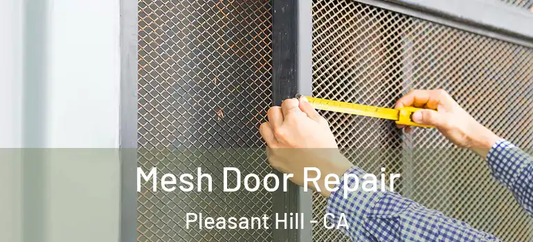  Mesh Door Repair Pleasant Hill - CA