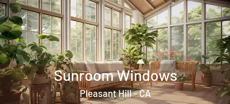  Sunroom Windows Pleasant Hill - CA