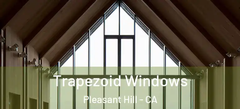  Trapezoid Windows Pleasant Hill - CA
